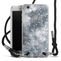 Carry Case Transparent Fabric black/silver