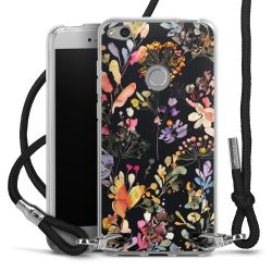 Carry Case Transparent Fabric black/silver