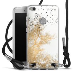 Carry Case Transparent Fabric black/silver