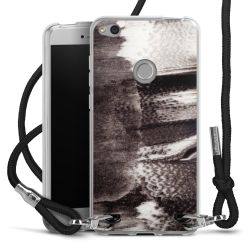 Carry Case Transparent Fabric black/silver