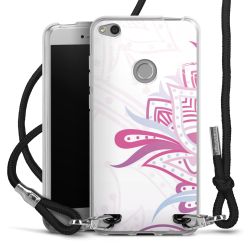 Carry Case Transparent Fabric black/silver