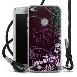 Carry Case Transparent Fabric black/silver