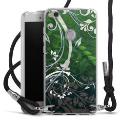 Carry Case Transparent Fabric black/silver