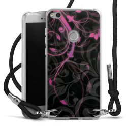 Carry Case Transparent Fabric black/silver