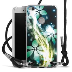 Carry Case Transparent Fabric black/silver