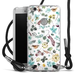 Carry Case Transparent Fabric black/silver