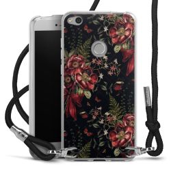 Carry Case Transparent Fabric black/silver