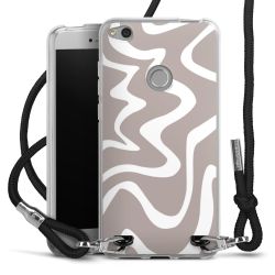 Carry Case Transparent Fabric black/silver