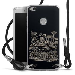 Carry Case Stoff schwarz/silber