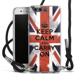 Carry Case Transparent Fabric black/silver