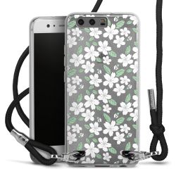 Carry Case Transparent Fabric black/silver