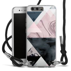 Carry Case Transparent Fabric black/silver