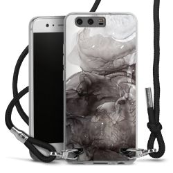 Carry Case Transparent Fabric black/silver