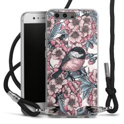 Carry Case Transparent Fabric black/silver