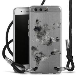 Carry Case Transparent Fabric black/silver