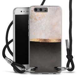 Carry Case Transparent Fabric black/silver