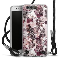 Carry Case Transparent Fabric black/silver