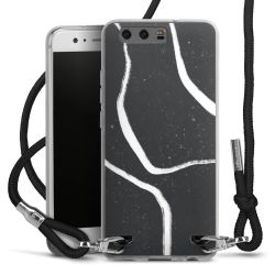 Carry Case Transparent Fabric black/silver