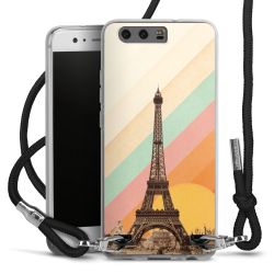 Carry Case Transparent Fabric black/silver