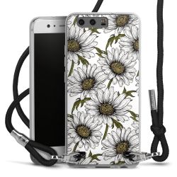 Carry Case Transparent Fabric black/silver