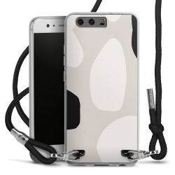 Carry Case Transparent Fabric black/silver