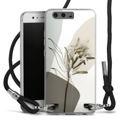 Carry Case Transparent Fabric black/silver