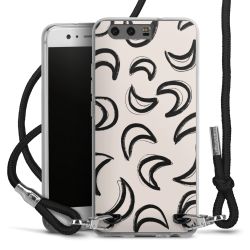 Carry Case Transparent Fabric black/silver