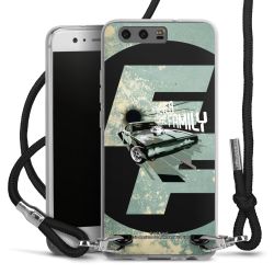 Carry Case Transparent Fabric black/silver