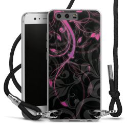 Carry Case Transparent Fabric black/silver