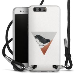 Carry Case Transparent Fabric black/silver