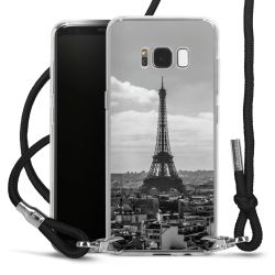 Carry Case Transparent Fabric black/silver