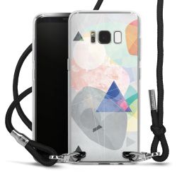 Carry Case Transparent Fabric black/silver