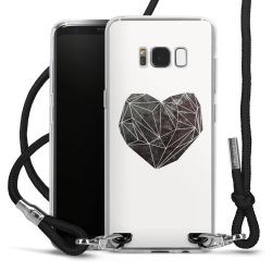 Carry Case Transparent Fabric black/silver