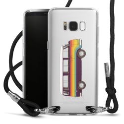 Carry Case Transparent Fabric black/silver