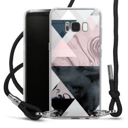 Carry Case Transparent Fabric black/silver