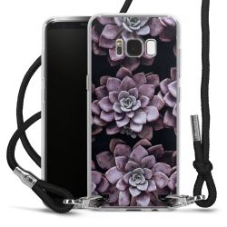 Carry Case Transparent Fabric black/silver