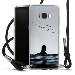 Carry Case Transparent Fabric black/silver