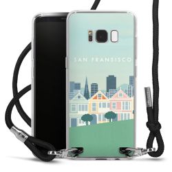 Carry Case Transparent Fabric black/silver