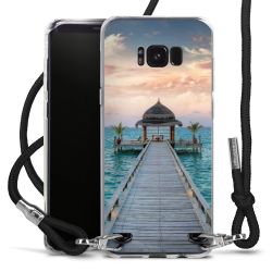 Carry Case Transparent Fabric black/silver