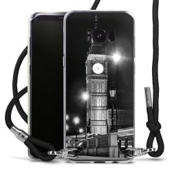 Carry Case Transparent Fabric black/silver