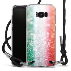 Carry Case Transparent Fabric black/silver