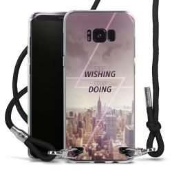 Carry Case Transparent Fabric black/silver