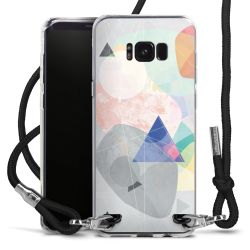 Carry Case Transparent Fabric black/silver