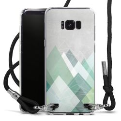 Carry Case Transparent Fabric black/silver