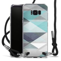 Carry Case Transparent Fabric black/silver