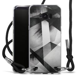 Carry Case Transparent Fabric black/silver