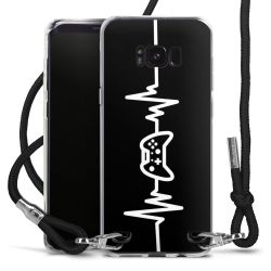 Carry Case Transparent Fabric black/silver