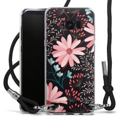 Carry Case Transparent Fabric black/silver