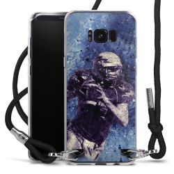 Carry Case Transparent Fabric black/silver