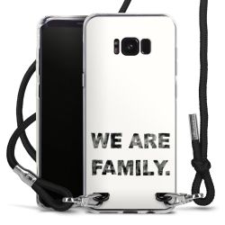 Carry Case Transparent Fabric black/silver